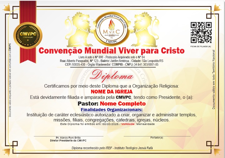 Diploma de Igreja
